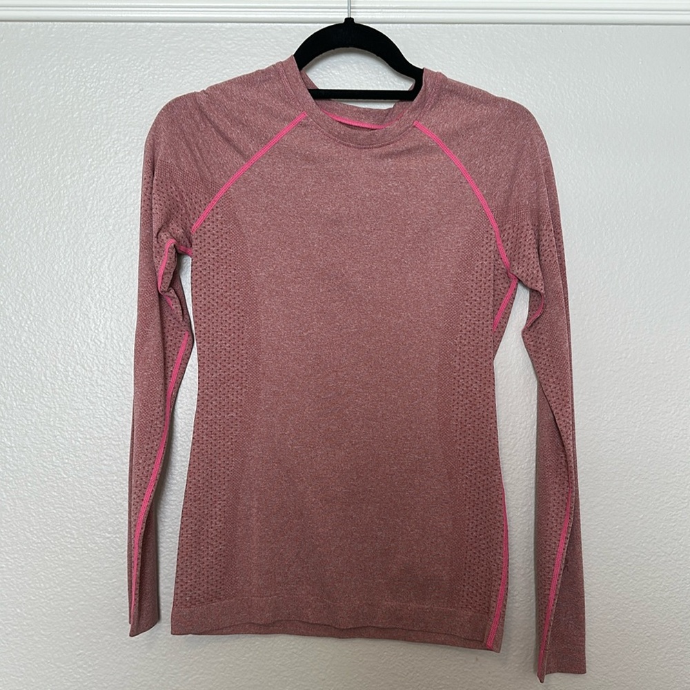 Figs size small underscrub top in mauve pink